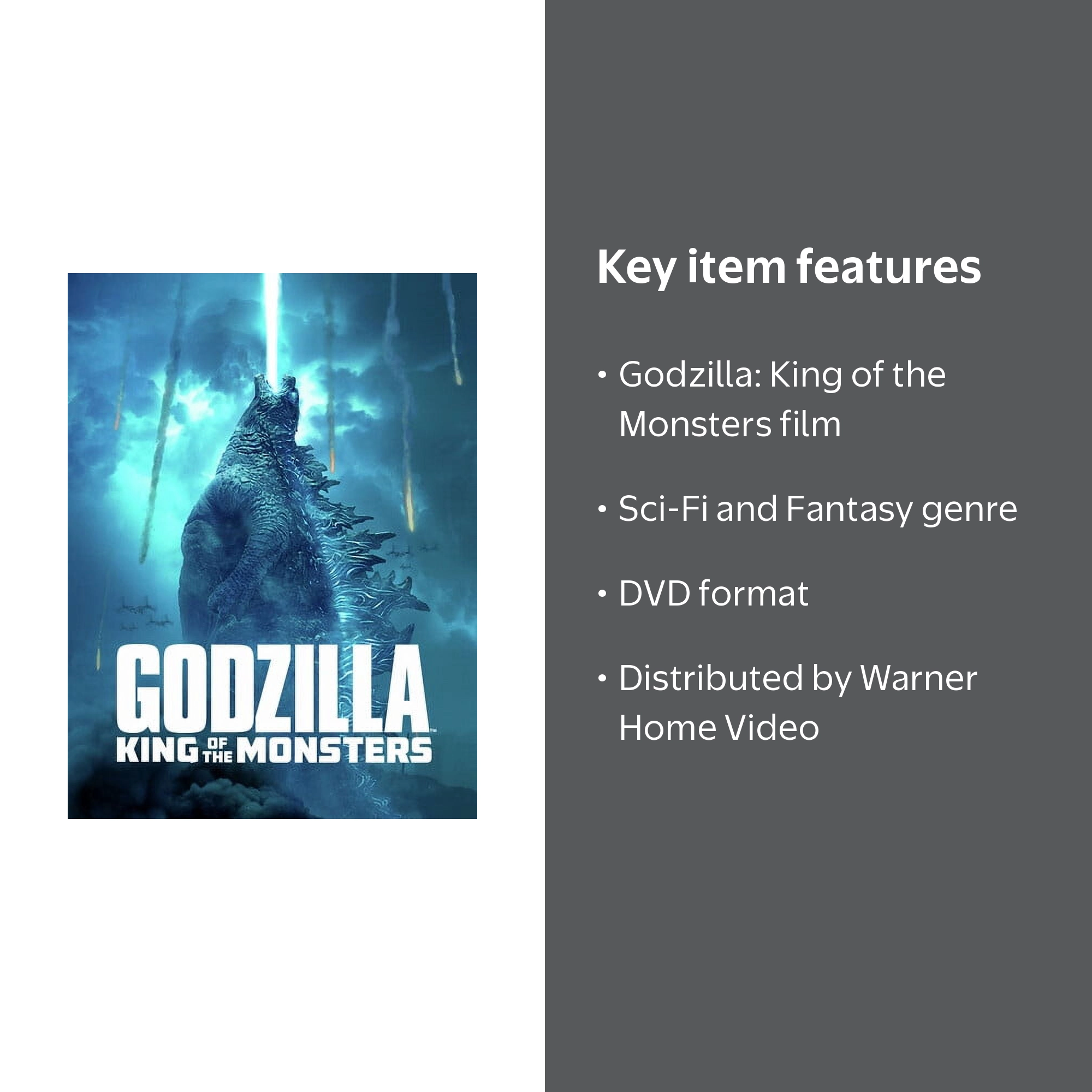 Godzilla: King of the Monsters (DVD) - Walmart.com