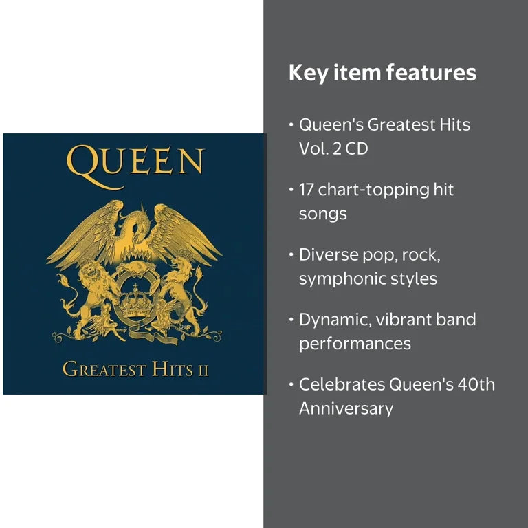 Queen - Greatest Hits 2 - Music & Performance - CD - Walmart.com