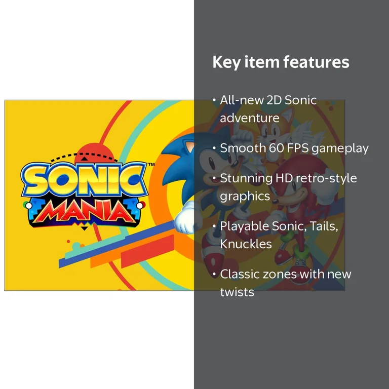Man LIVE DVD セット（2D.2D. MANIA） Nintendo Sonic Mania Digital for Nintendo Switch, 2D Retro