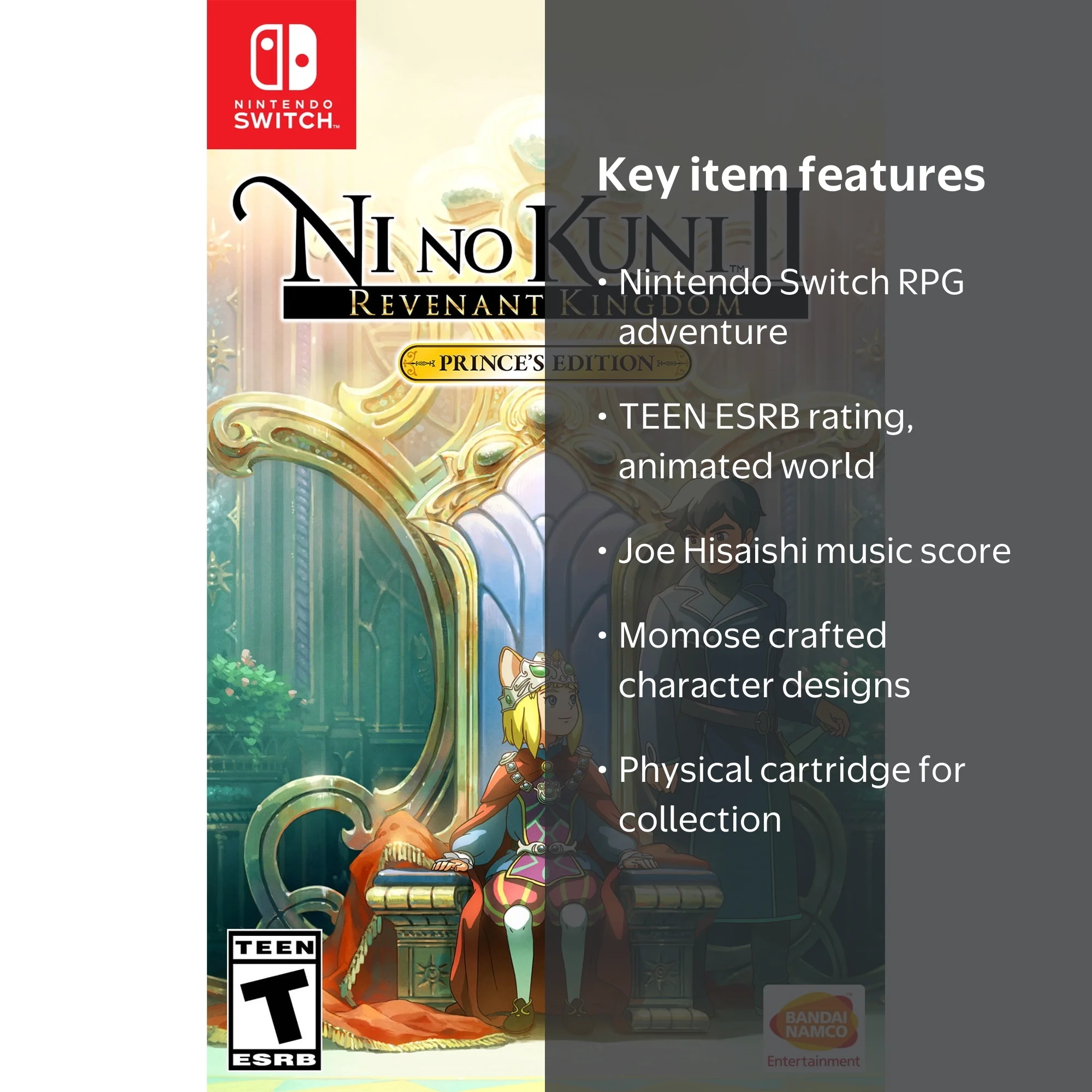 Bandai Namco Ni no Kuni II Revenant Kingdom-Prince's Edition