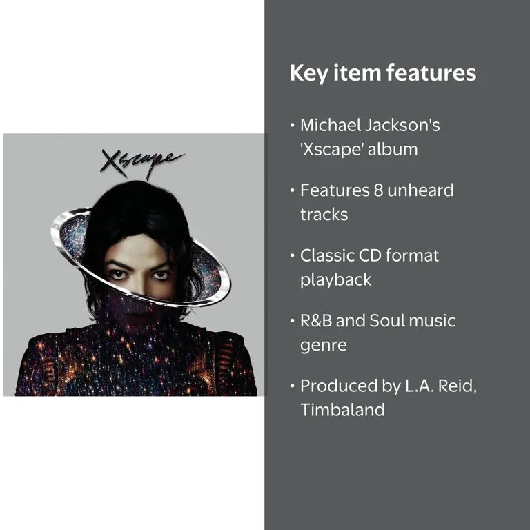 Michael Jackson - Xscape - Music & Performance - CD - Walmart.com