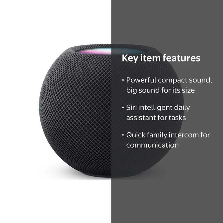 HomePod mini - Space Gray - Walmart.com