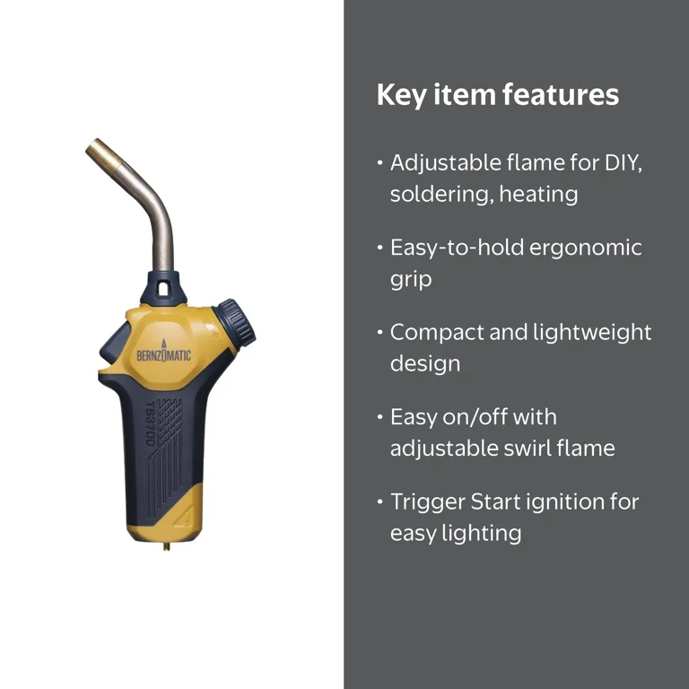 Bernzomatic FlameCommander Propane Torch 439713 - Walmart.com