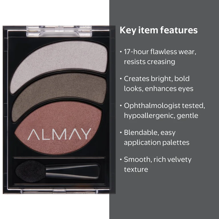 ✨未使用✨極美品✨ レイノーリモージュ【高級ライン・アレドロア】トリオ3セット✨ Almay Hypoallergenic Eyeshadow Trio Mulberry Moonlight 0.087 oz