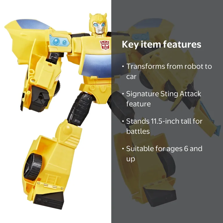 Transformers Mega Sting Bumblebee Action Figure - Walmart.com