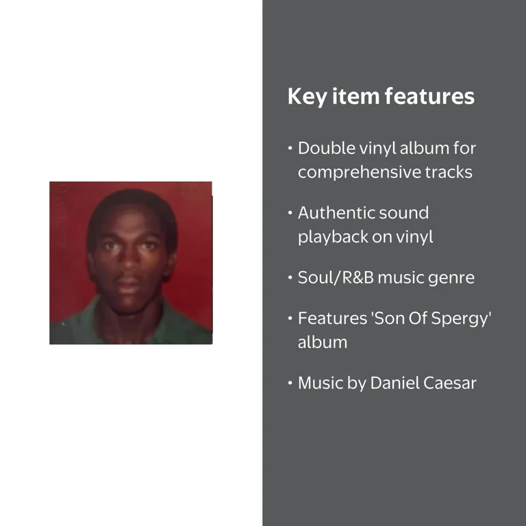 Daniel Caesar - Son Of Spergy - 2 LP Vinyl - Walmart.com