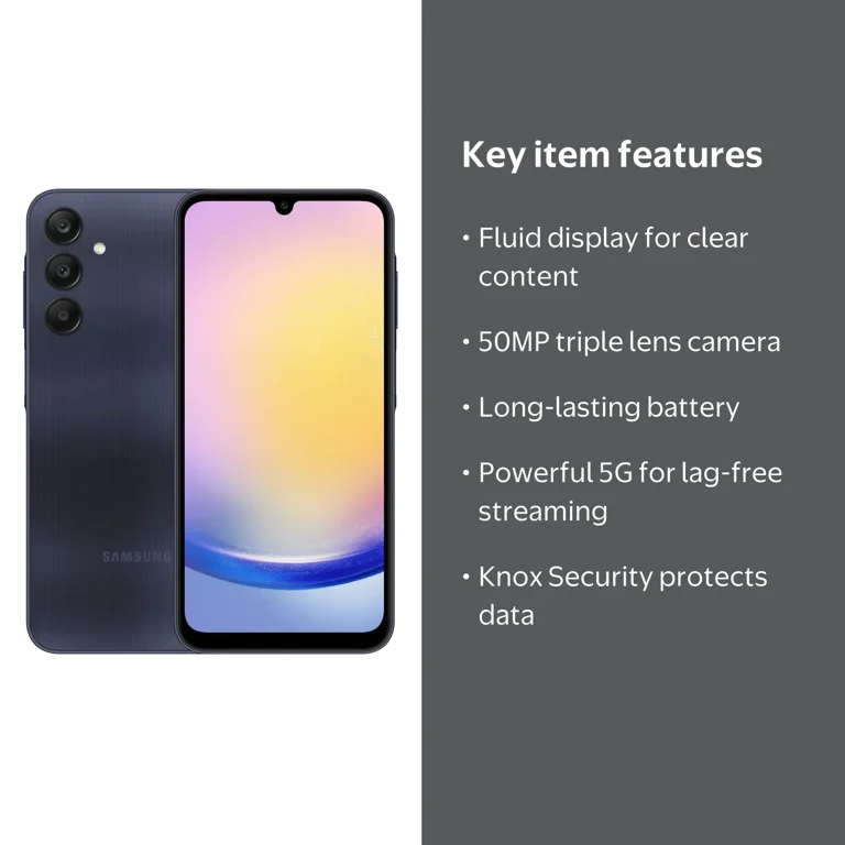 Boost Mobile Samsung Galaxy A25 5G - Walmart.com
