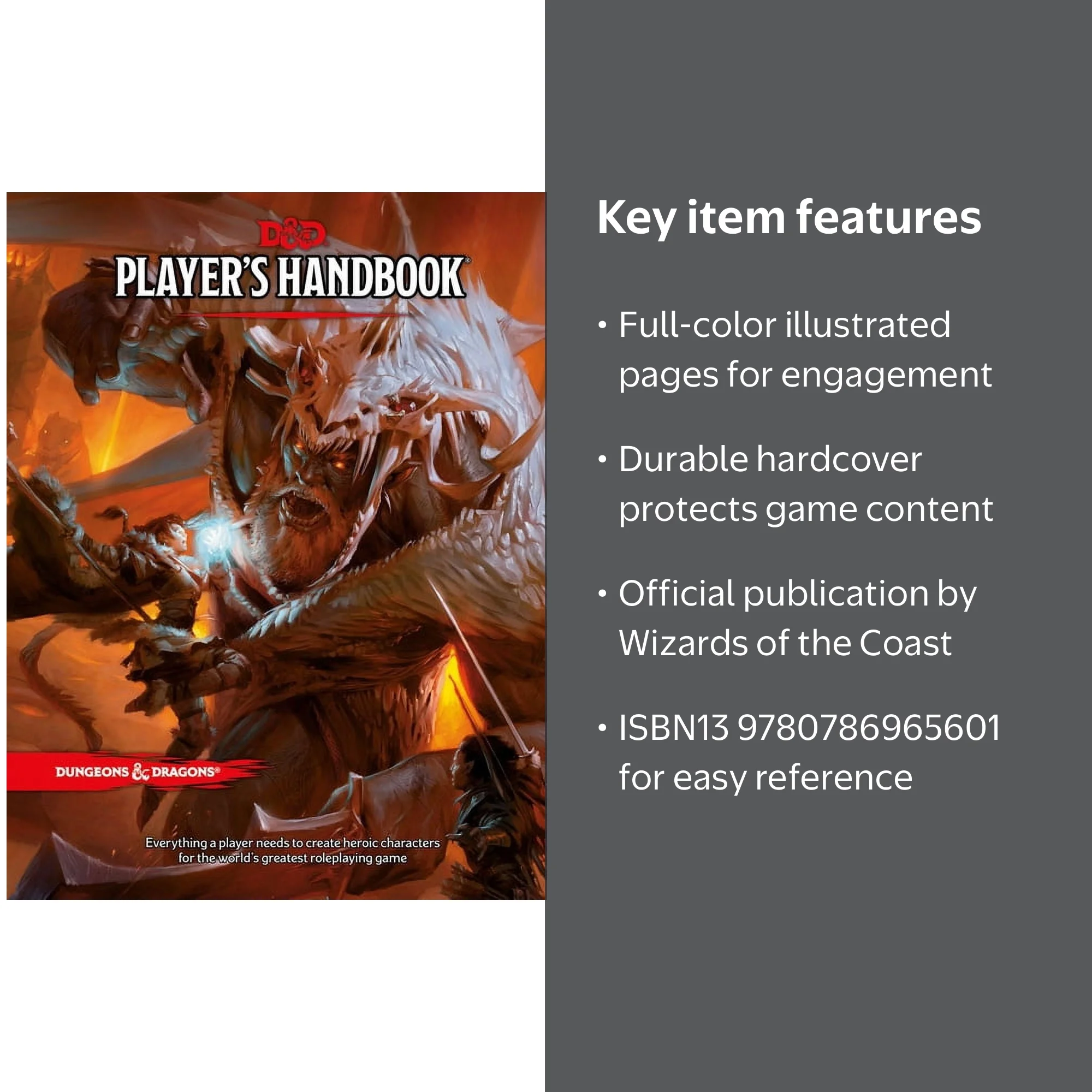 Wizards RPG Team's Dungeons and Dragons Player's Handbook - Core