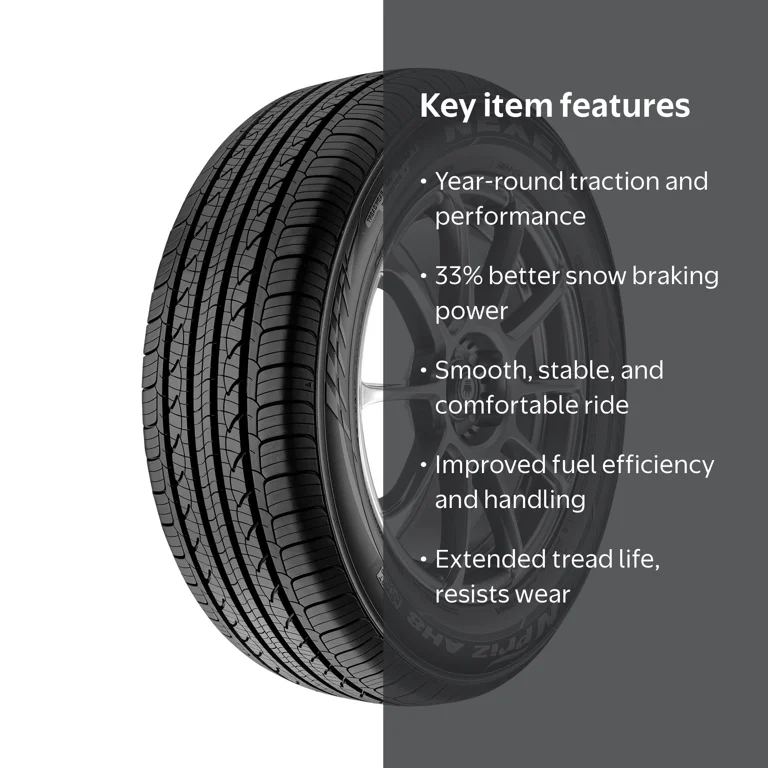 Nexen N'Priz AH8 All-Season Passenger Tire, 185/55R16 83H, Ideal