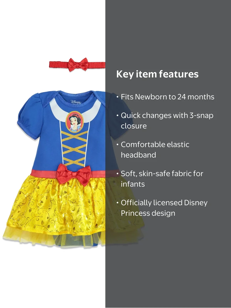 infant disney princess dress Baby-Girls Disguise Cinderella Prestige Costume, Blue, 6-12 Months : Clothing, Shoes & Jewelry This signature purple dress includes matching purple leggings and headband bow Disney Princess Dresses for Infants