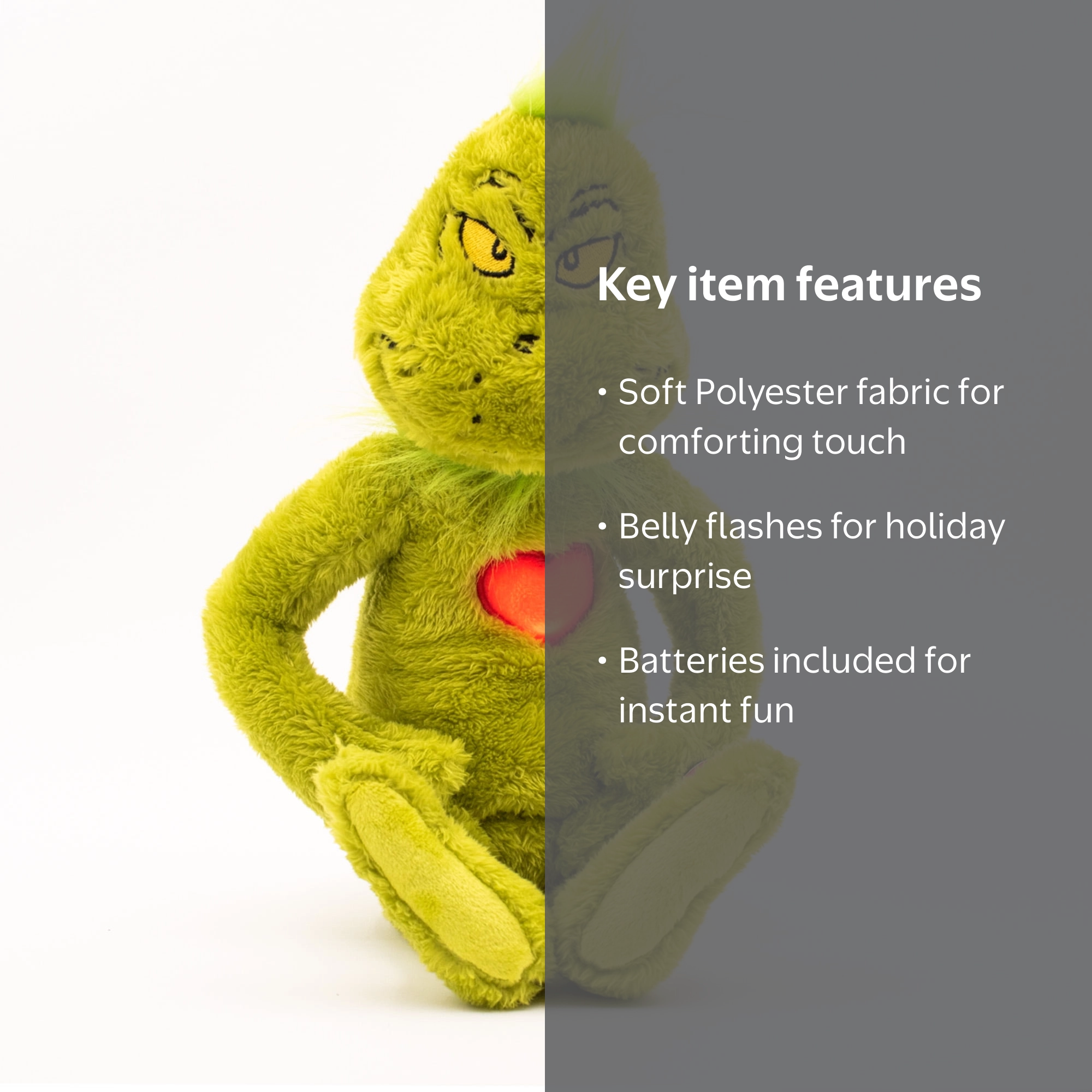 ひろとも様　ランツ 1ml &パープルクッシュ3g Dr Seuss' How the Grinch Stole Christmas, Grinch Plush with Lights