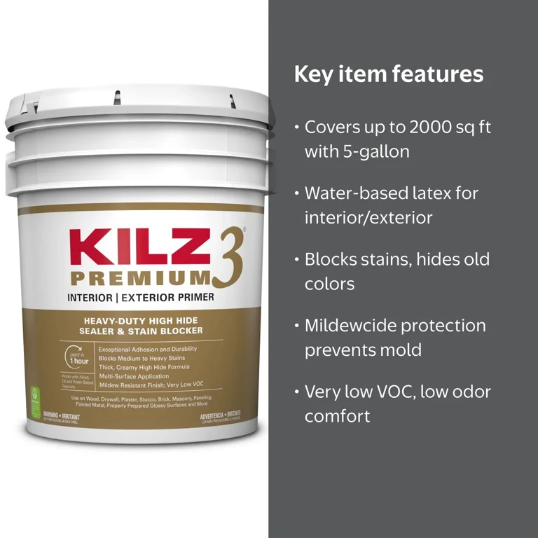 Kilkerran Heavily Peated キルケラン　57.4% 未開封 KILZ Premium High-Hide Stain Blocking Latex Primer/Sealer, White