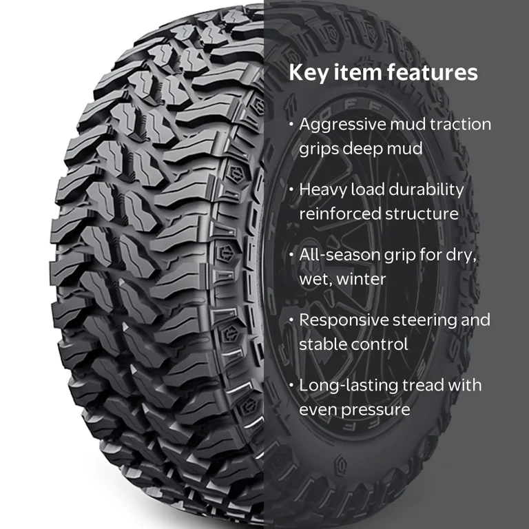 Hercules TIS Offroad TT1 Mud Terrain 285/75R16 126/123Q E 10 Ply