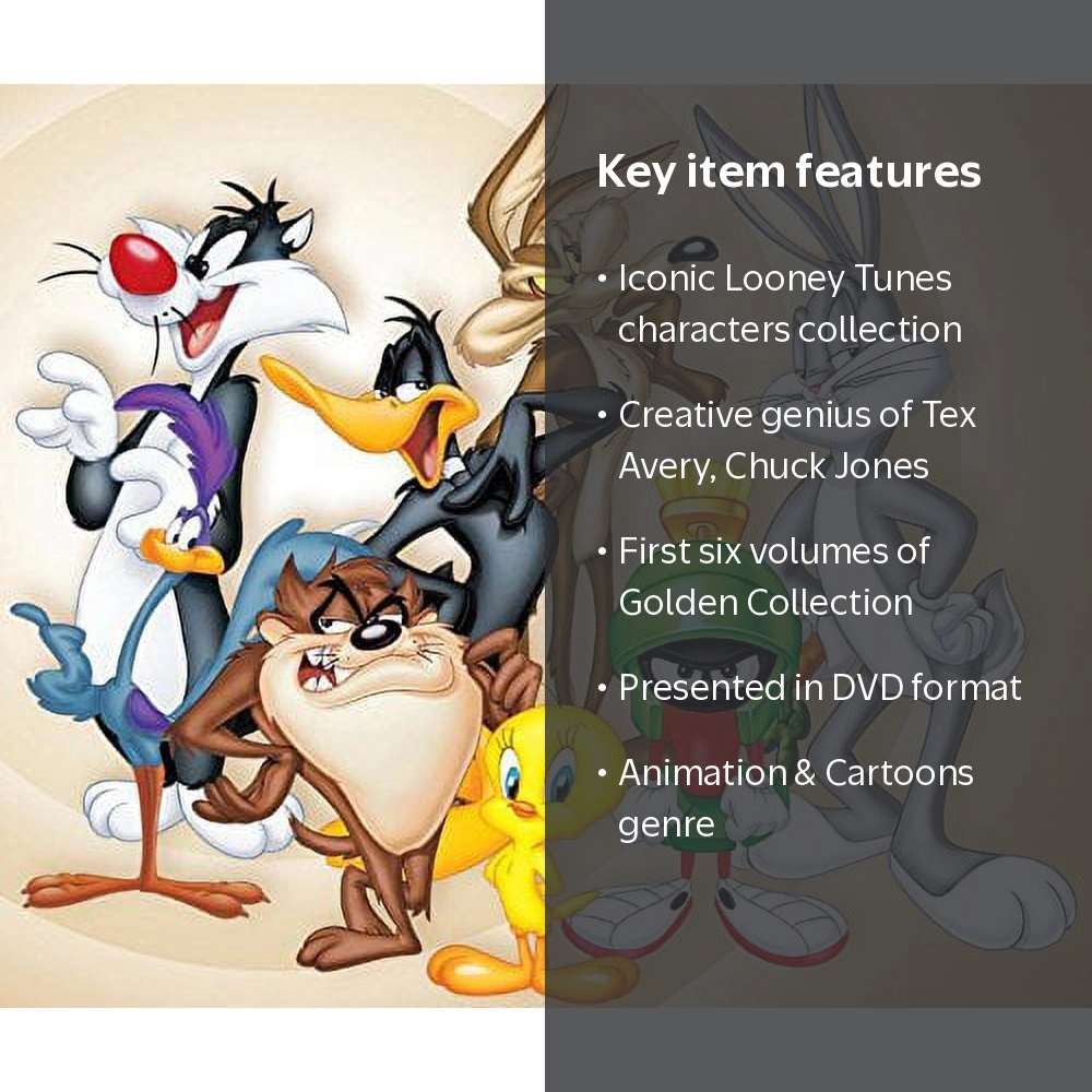 Warner Bros. Looney Tunes Golden Collection DVDs, Volumes 1-6