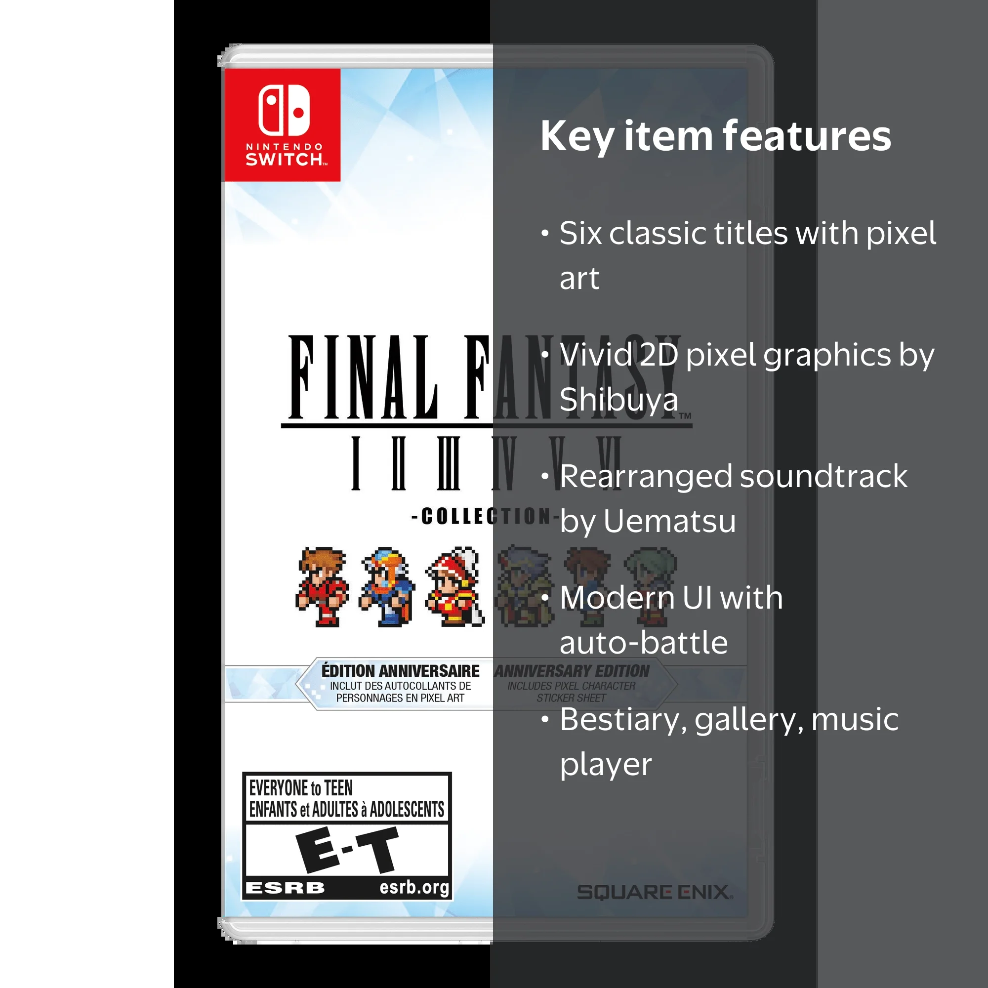 Square Enix Final Fantasy I-VI Collection Anniversary Edition
