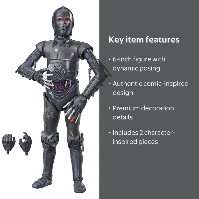 Star Wars, Action Figure, 0-0-0 Triple Zero, Comics-Inspired