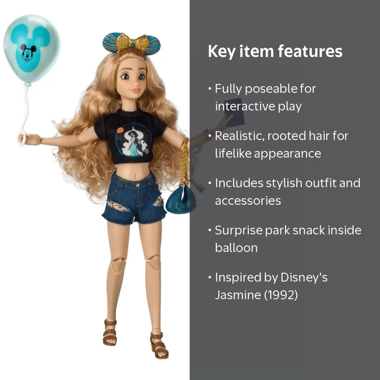 Disney Ily 4EVER Jasmine Doll from Aladdin Collection with