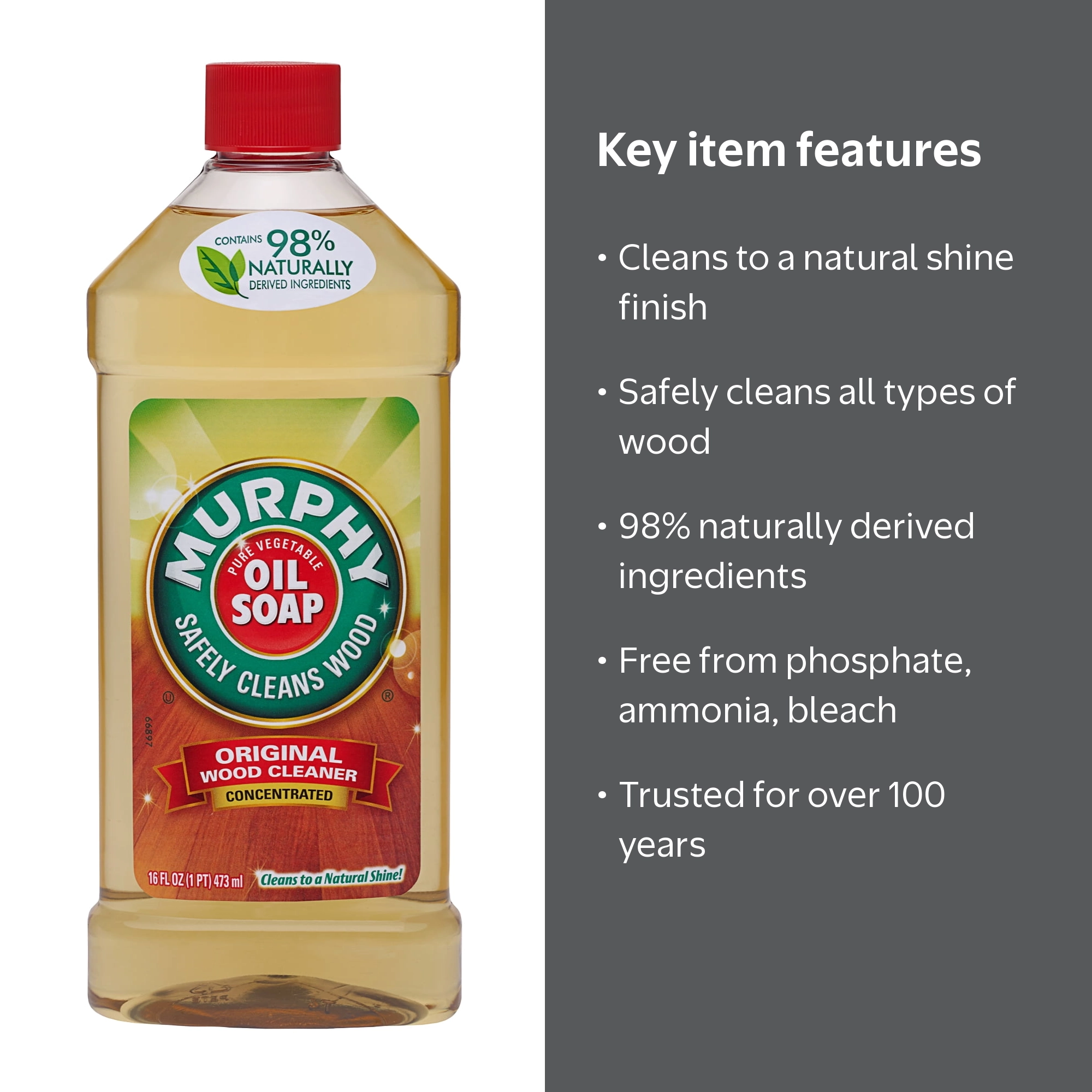 does murphy's oil soap remove cigarette smell Murphy Wood Cleaner, Original coconut and plant Murphy's Natural Oil Soap, Safe