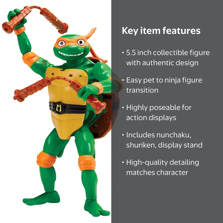 Teenage Mutant Ninja Turtles Mutations Deluxe 5.5 inch
