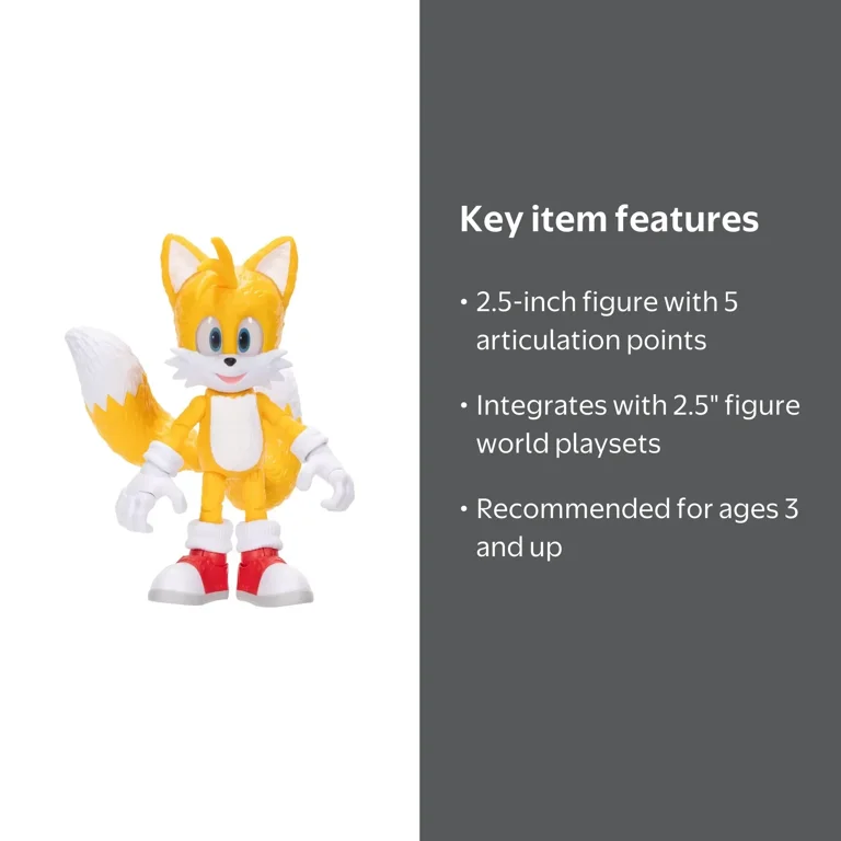SONIC 2.5`` TAILS - Walmart.com