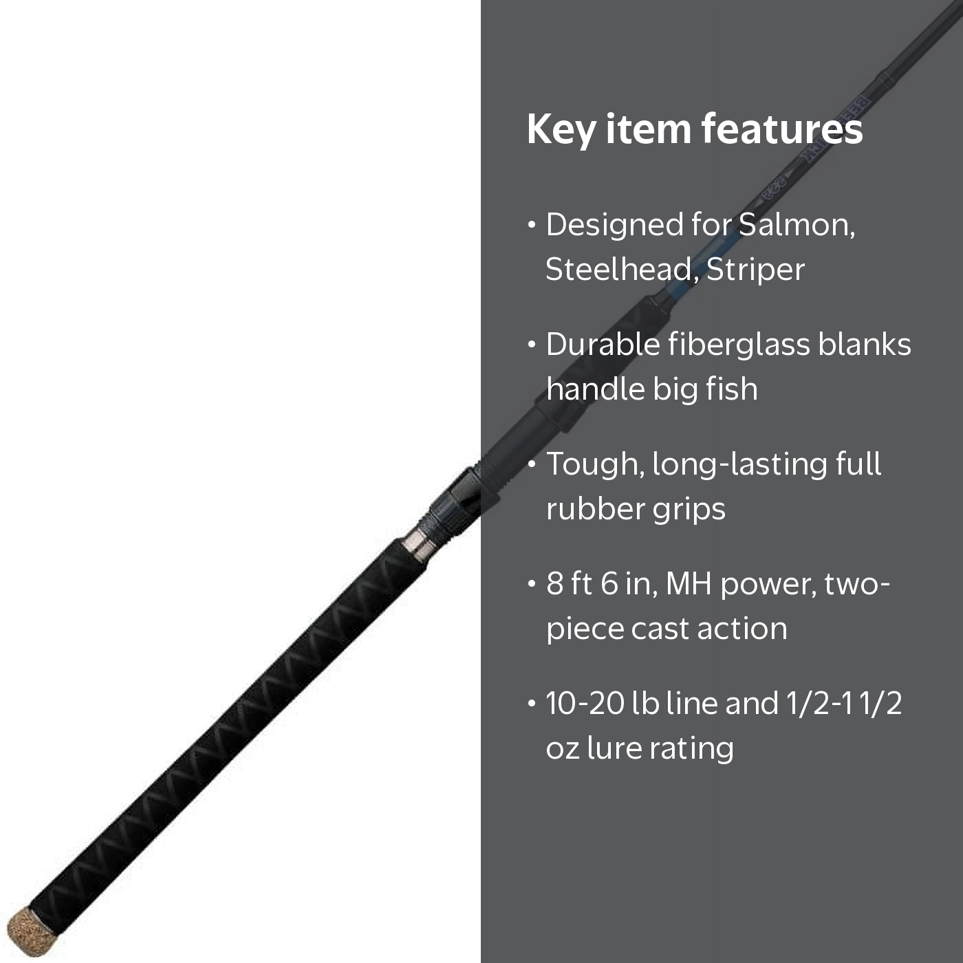 Daiwa Beefstick Salomon, Steelhead, Stripper Fishing Rod MHFB 8 FT