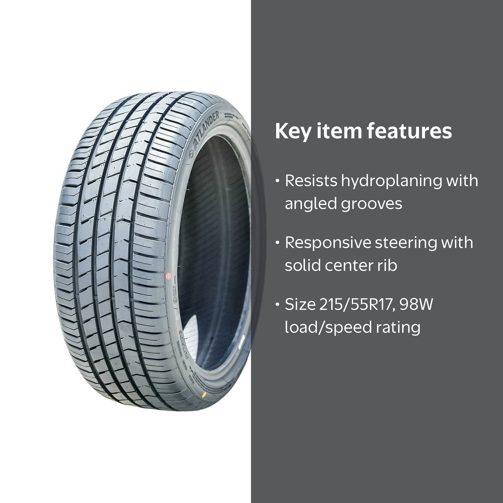 Atlander XSport-86 All Season 215/55R17 98W XL Passenger Tire