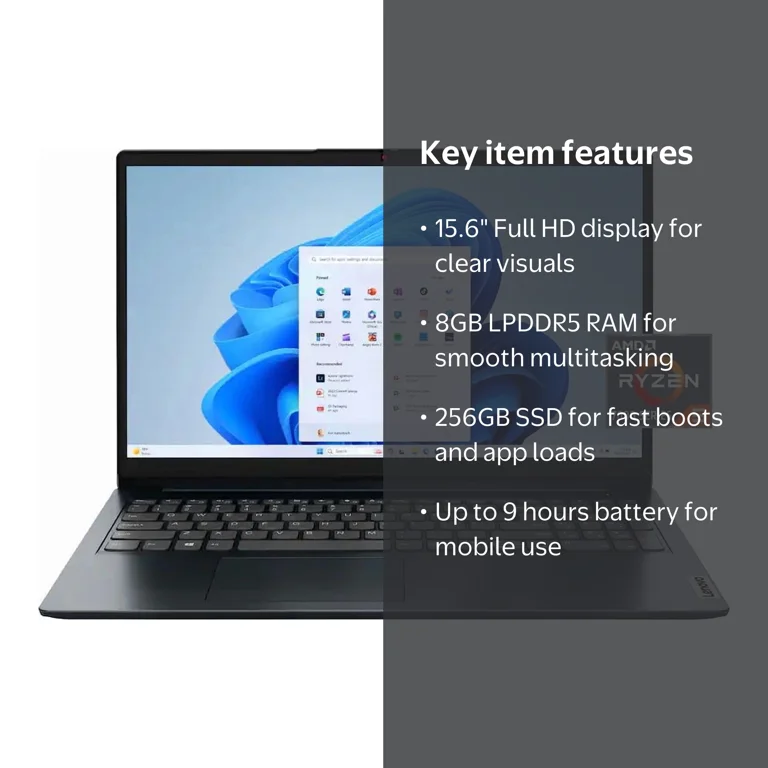Lenovo - IdeaPad 1 15.6