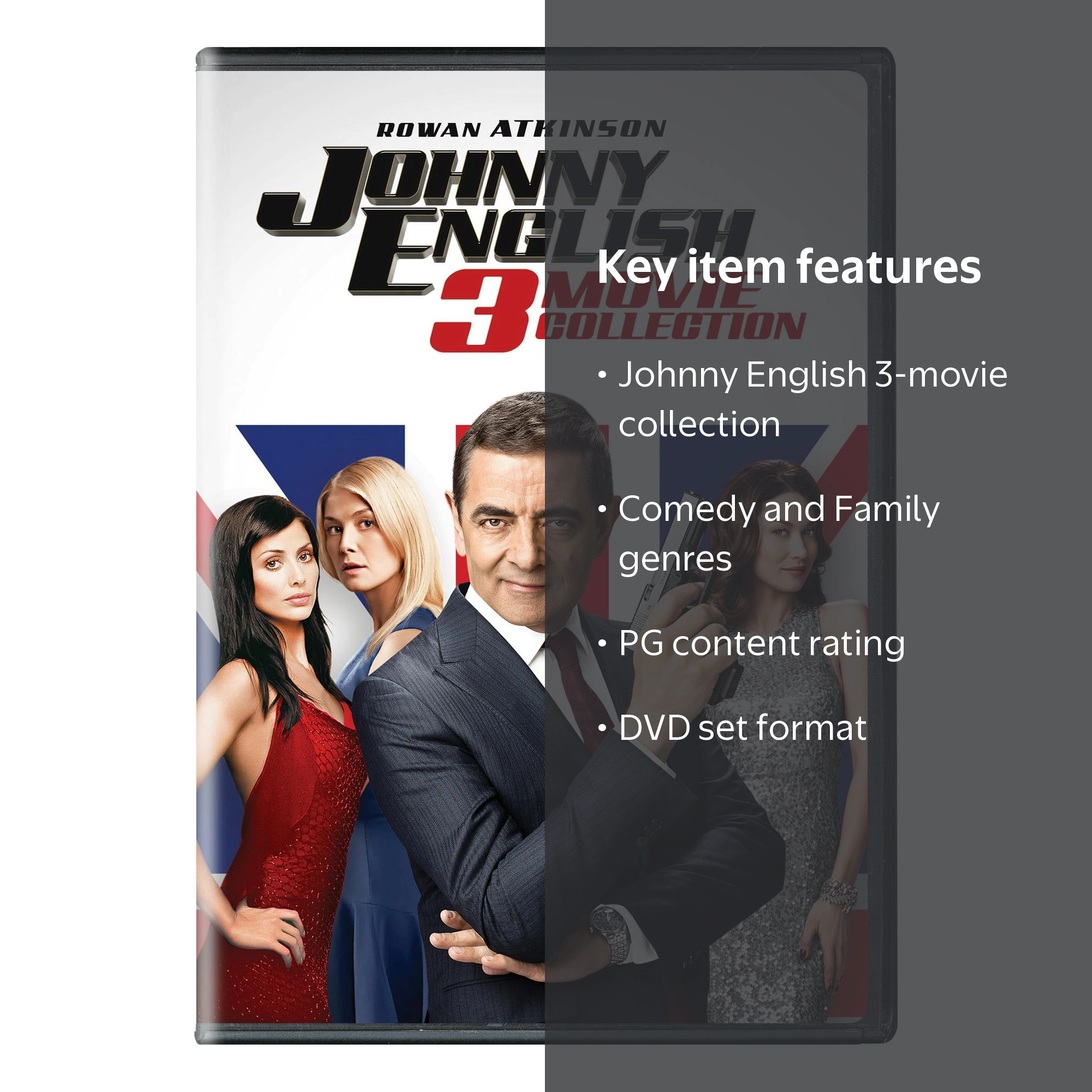 Johnny English: 3-movie Collection (DVD Set) [DVD] - Walmart.com