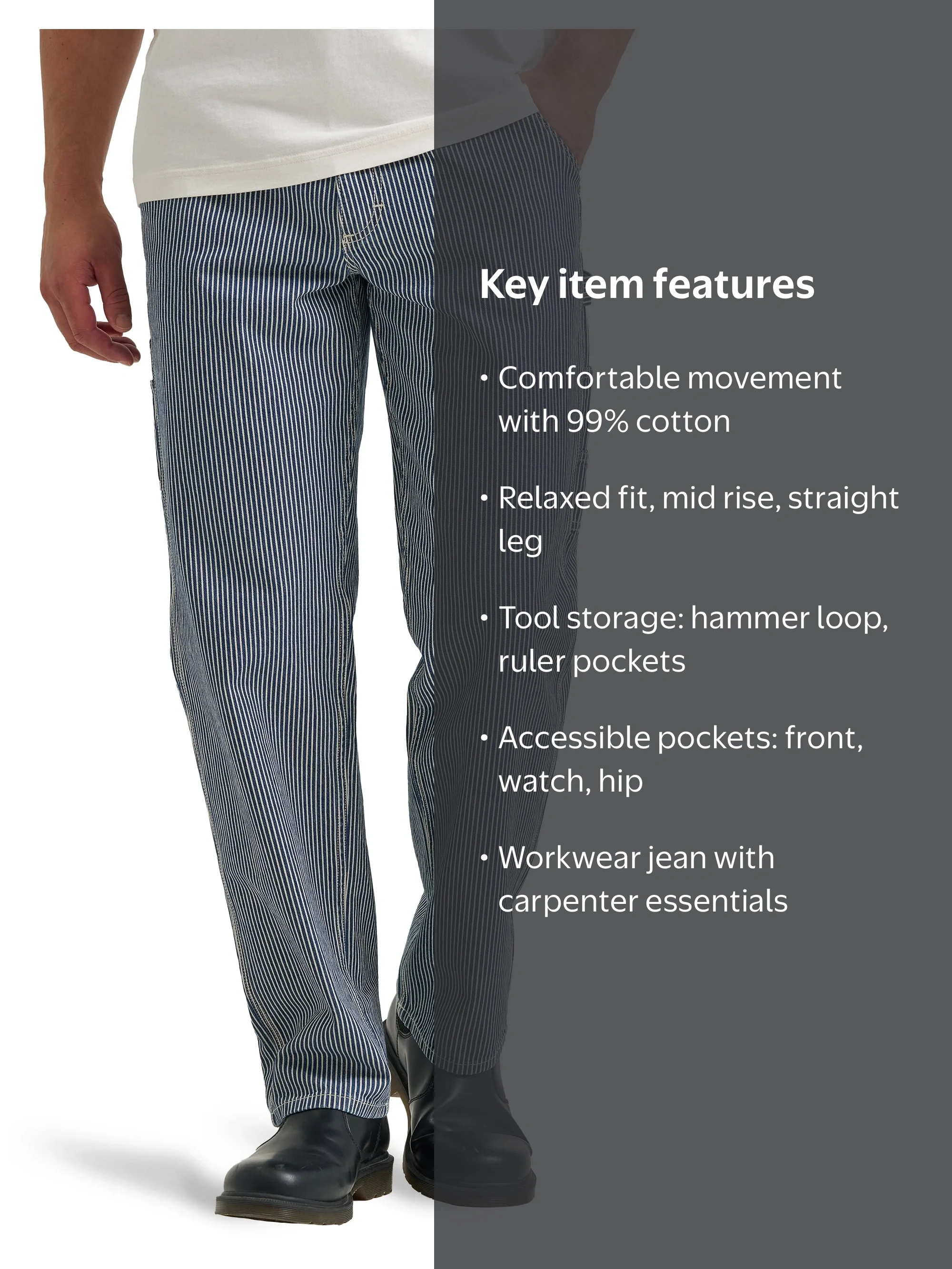 Lee® Men's Legendary Workwear Carpenter Jean - Walmart.com