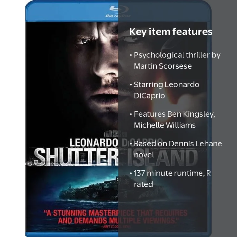 Paramount Home Video, Blu-ray, Shutter Island, Psychological