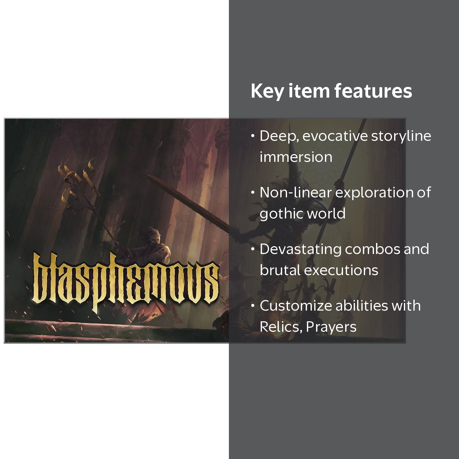 Blasphemous - Nintendo Switch [Digital] - Walmart.com