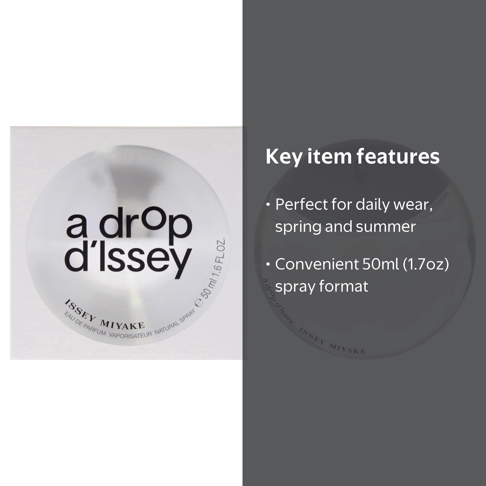 Issey Miyake A Drop D'Issey Eau De Parfum Spray, 1.7oz, Floral