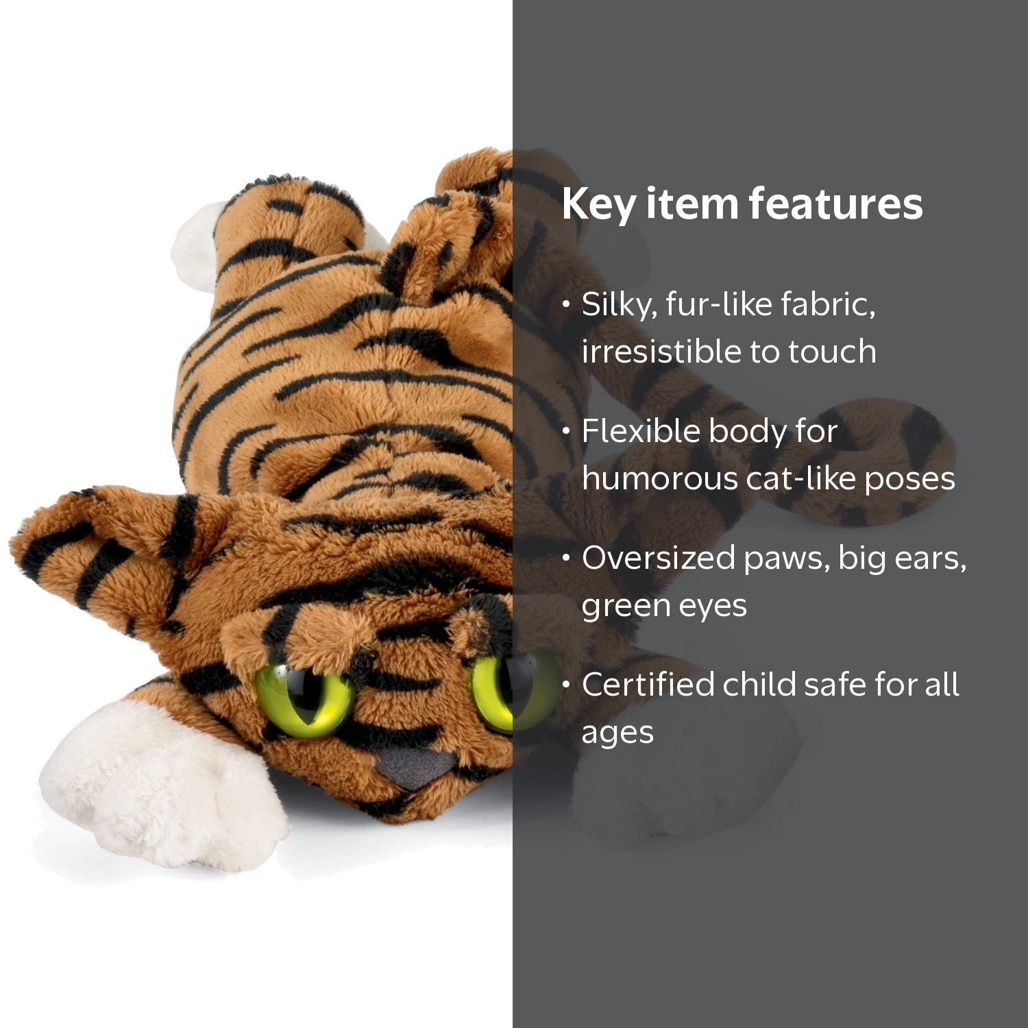 Manhattan Toy Lanky Cats Tiger 14