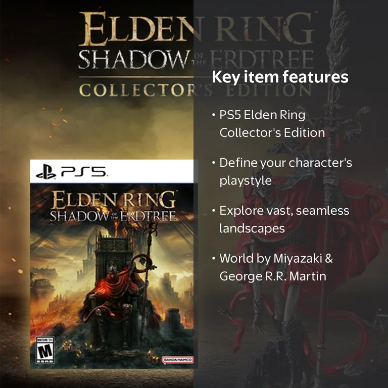 BANDAI ELDEN RING Shadow of the Erdtree Collector's Edition - PS5