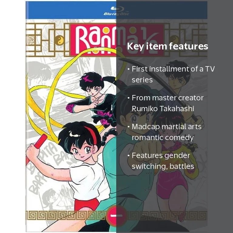 Warner Bros, TV Series Set 1, Ranma 1/2: Martial Arts Romantic