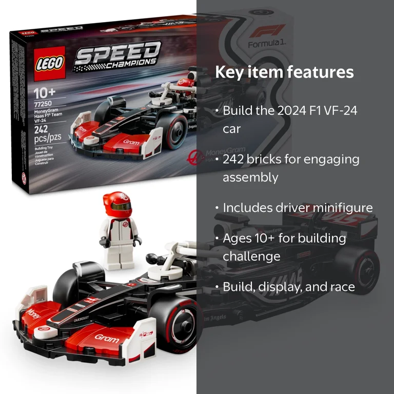 LEGO Speed Champions VF-24 Race Car Set, 242 Pieces - Walmart.com