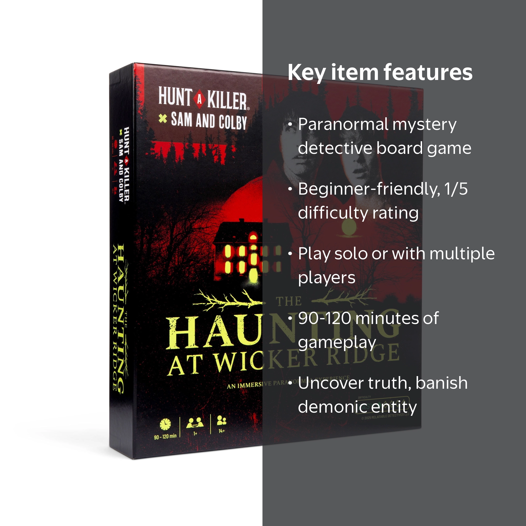 Hunt A Killer, Sam and Colby: The Haunting at Wicker Ridge