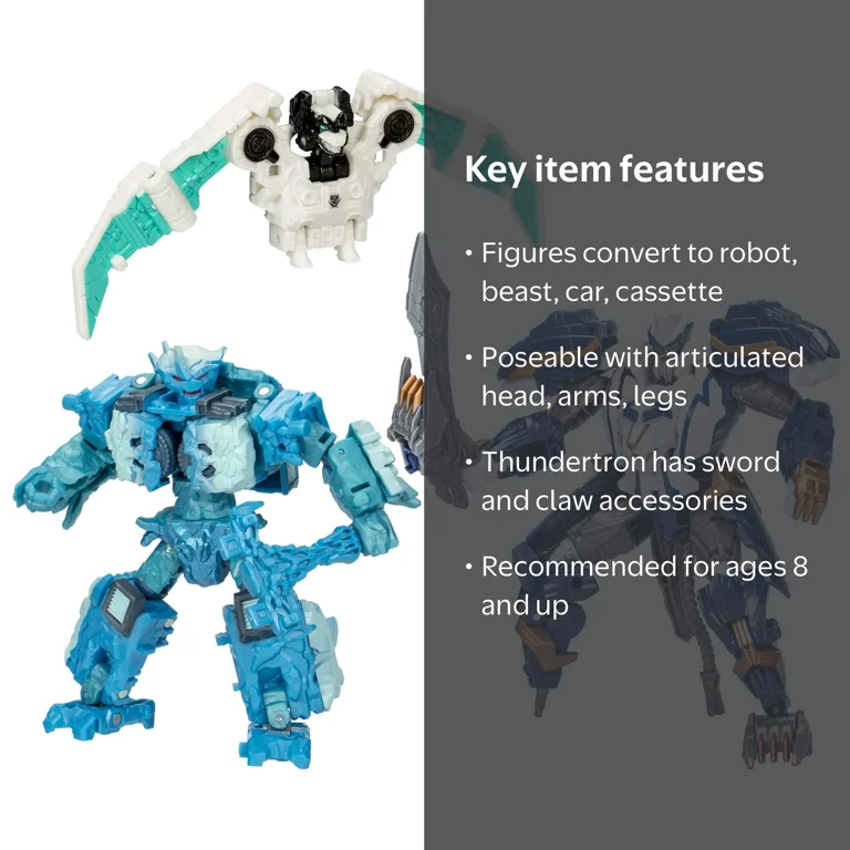 Transformers, Legacy United Star Raider Thundertron, Multicolor