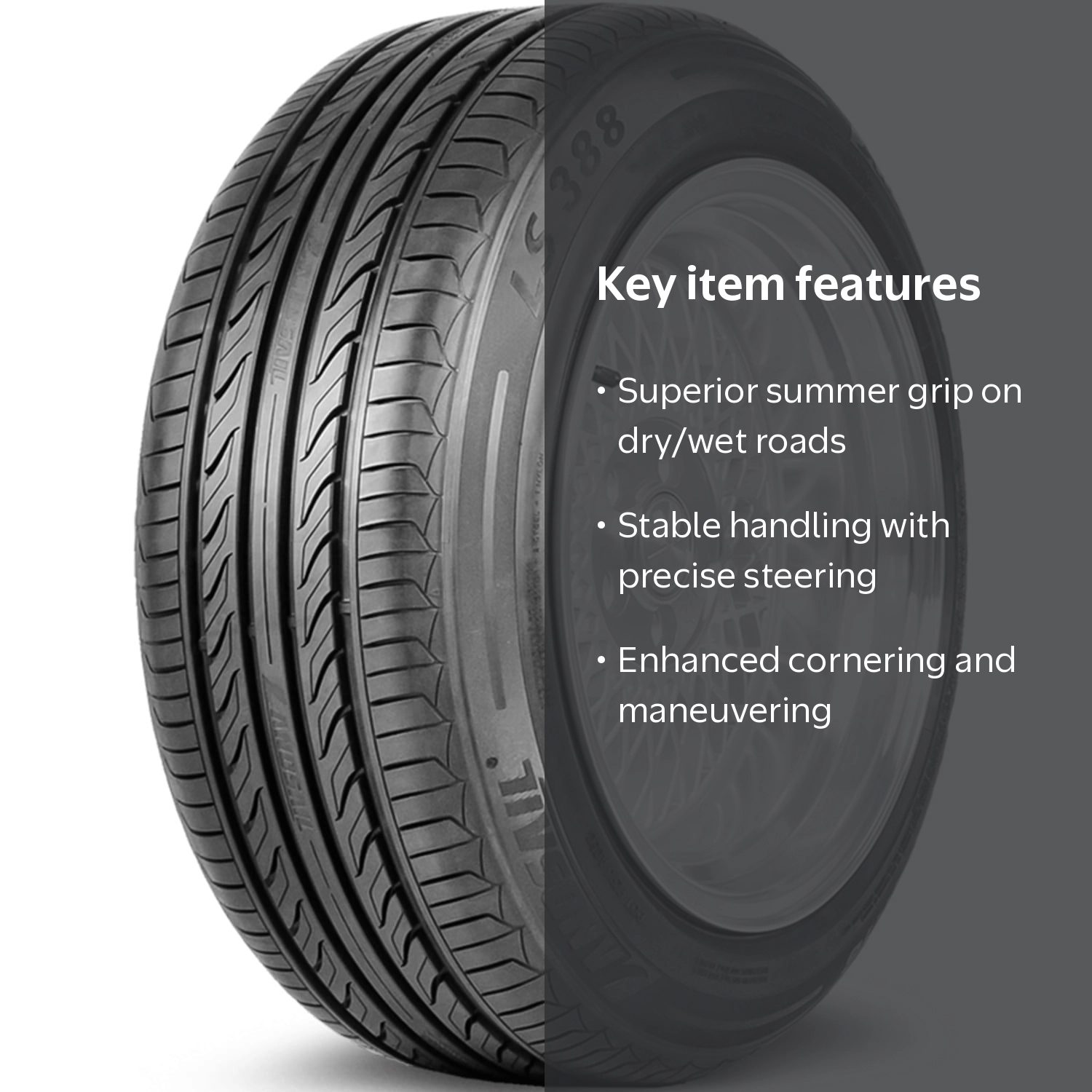 Landsail LS388 205/55R16 94W High Performance Summer Tire