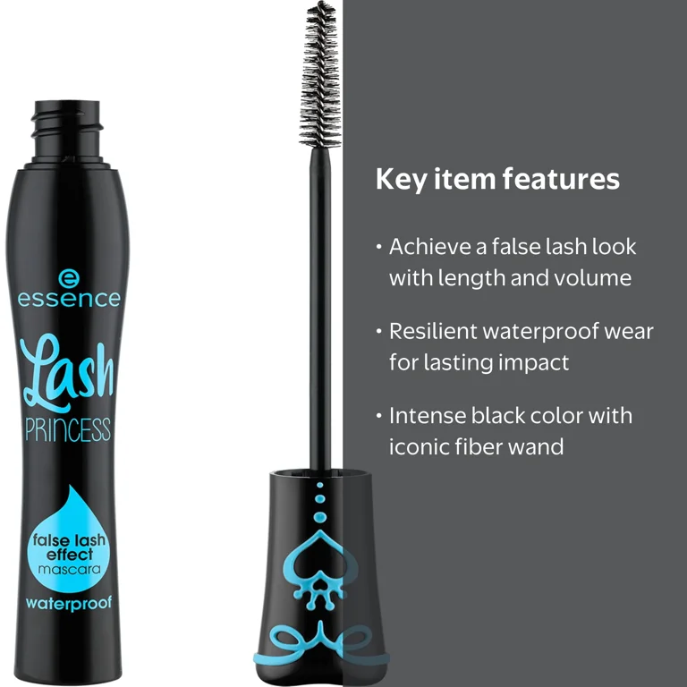 essence Lash Princess False Lash Effect Waterproof Mascara, .04 fl