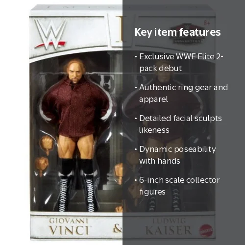 Mattel, WWE Elite 2-Pack, Ludwig Kaiser and Giovanni Vinci