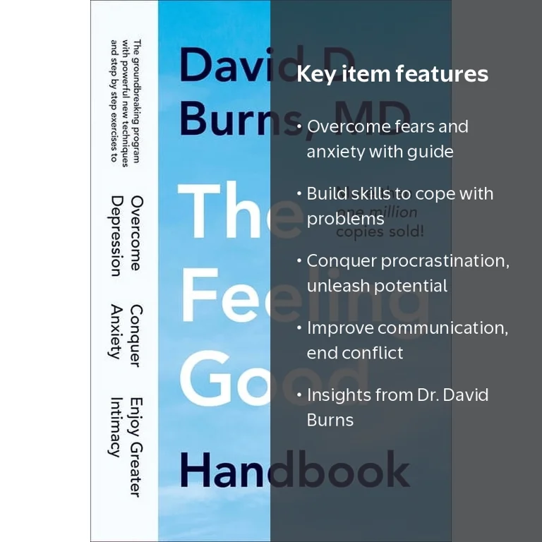 David D Burns, The Feeling Good Handbook, (Paperback), Mental