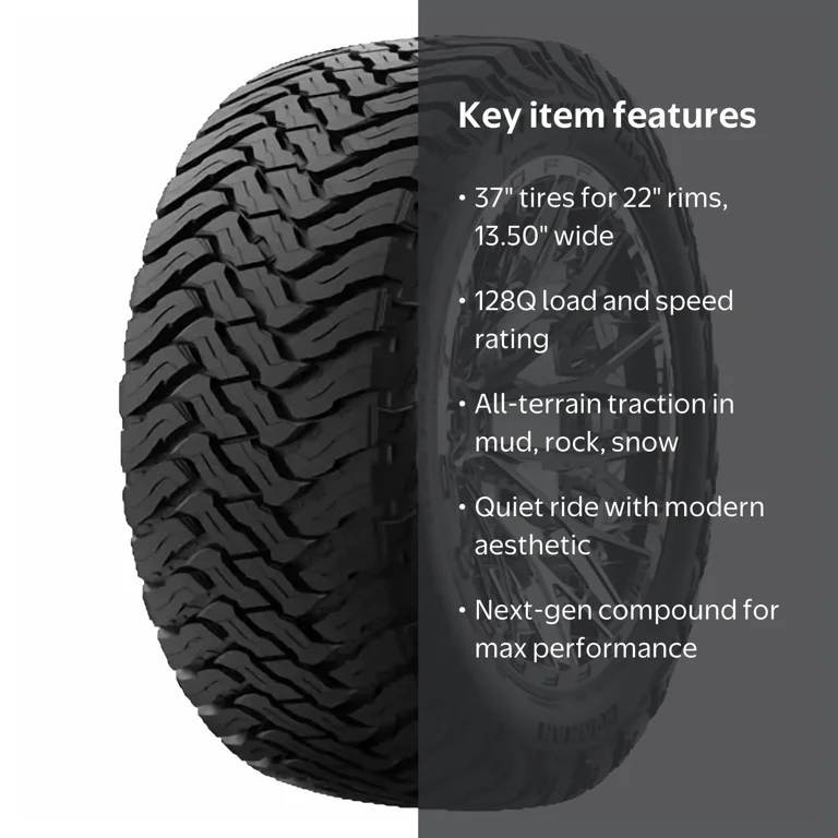 Ironman All Country MT-X 37X13.50R22/12 128Q - Walmart.com