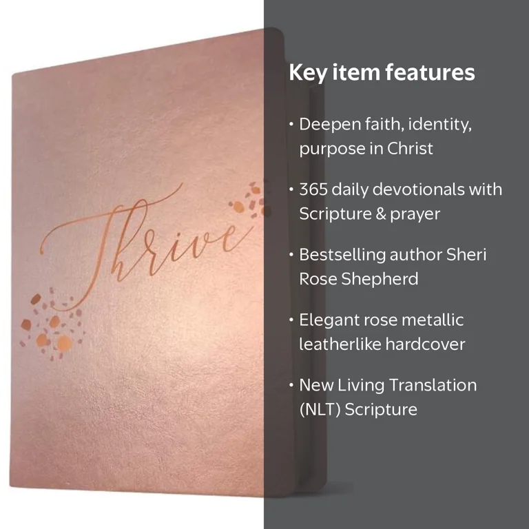 Tyndale House Publishers, NLT Thrive Devotional Bible for Women