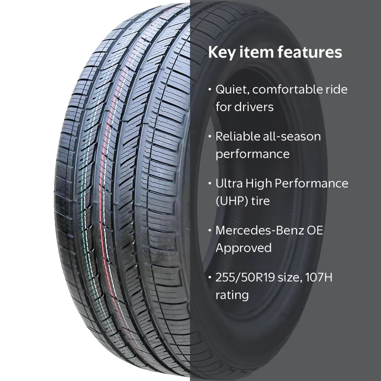 Bridgestone, Passenger Tire, 255/50R19 107H XL, All Season