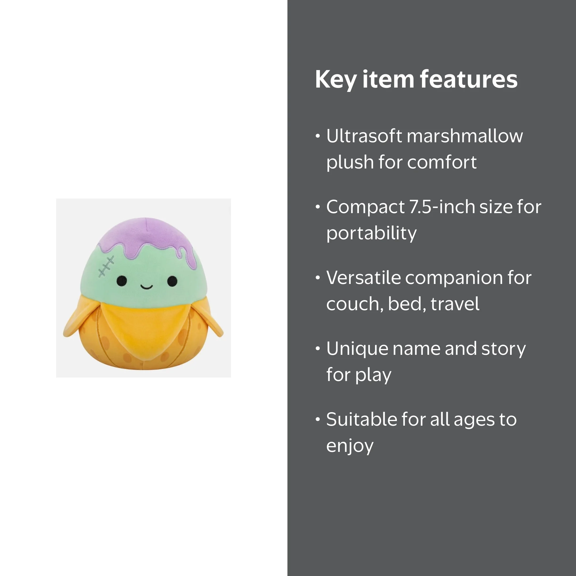 Squishmallows Original 7.5-Inch Stanislav - Ultrasoft Official