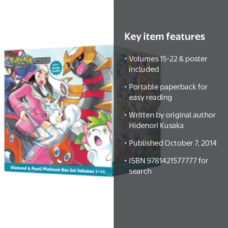 Pokémon Adventures Diamond, Pearl & Platinum Graphic Novel