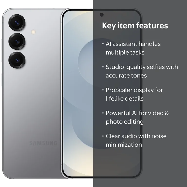 AT&T Samsung Galaxy S25 Plus, Silver Shadow, 512GB - Walmart.com