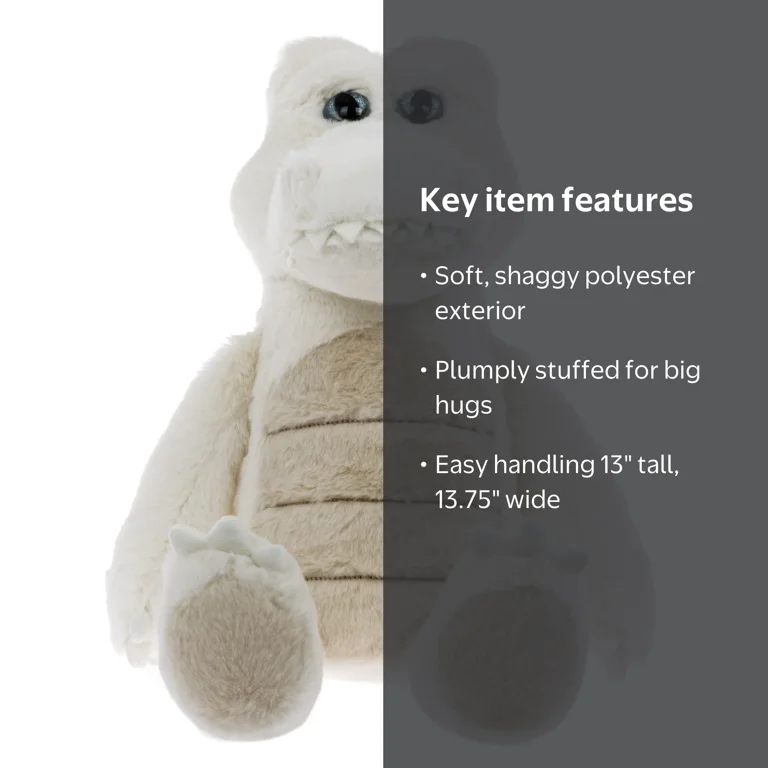 アリゲーターspark Spark Create Imagine™ 13-inch Gator Stuffed Plush Toy - Walmart.com