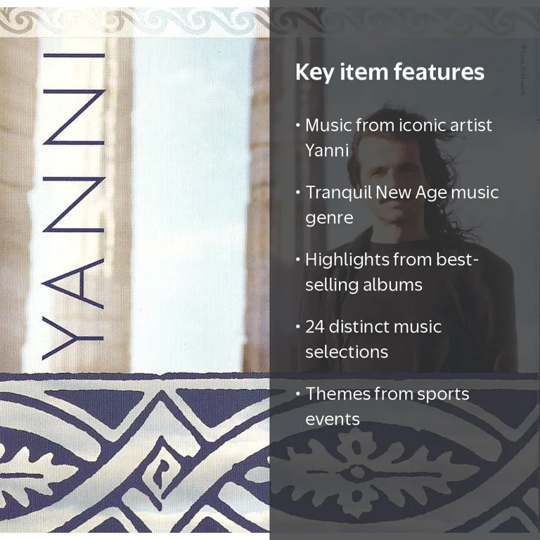 RCA Victor, Music CD, Yanni Ultimate Yanni, Music & Performance